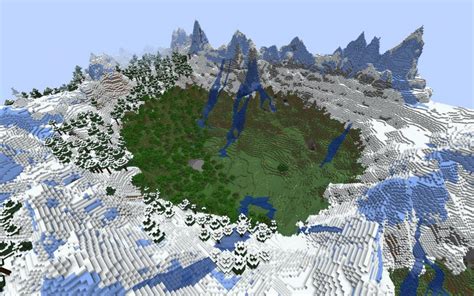 seed minecraft montagne 1.19 bedrock.